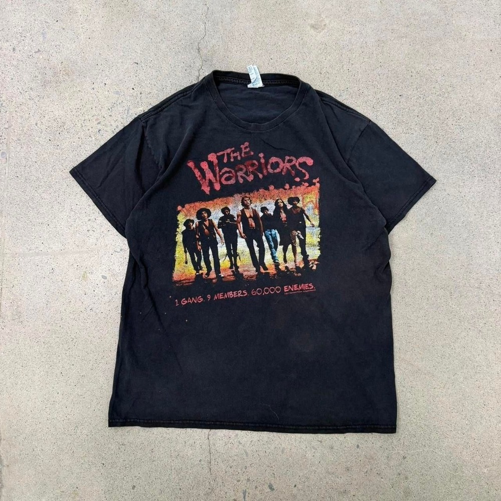 Vintage The Warriors Y2K Movie Promo T-Shirt (Size Medium)